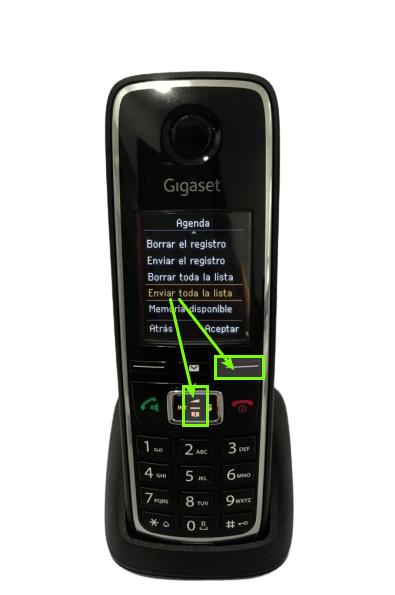 enviar-toda-la-lista-gigaset