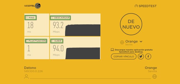 latencia en internet