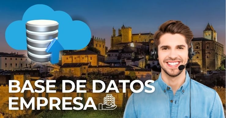 base de datos empresas Cáceres